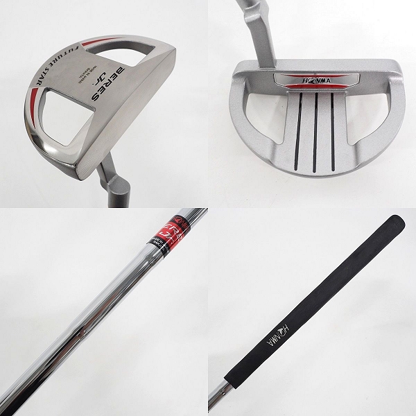 実際に弊社で買取させて頂いたHONMA/ホンマ BERES Jr/ベレス ジュニア 身長120cm～ ゴルフ7本セット キャディーバッグ付きの画像 5枚目