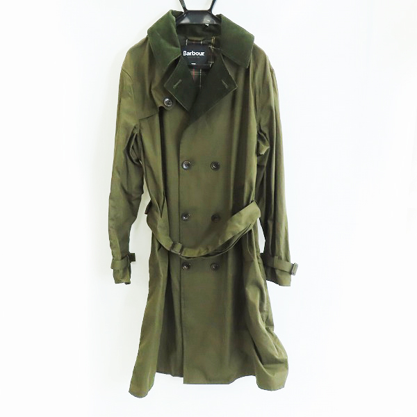 実際に弊社で買取させて頂いたBarbour/バブアー WHITLEY トレンチコート 231MCAS042/42