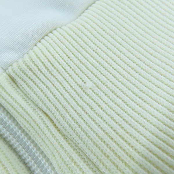 実際に弊社で買取させて頂いたadidas/アディダス 80s~90s ヴィンテージ 銀タグ トラックジャケット ホワイト /Sの画像 8枚目