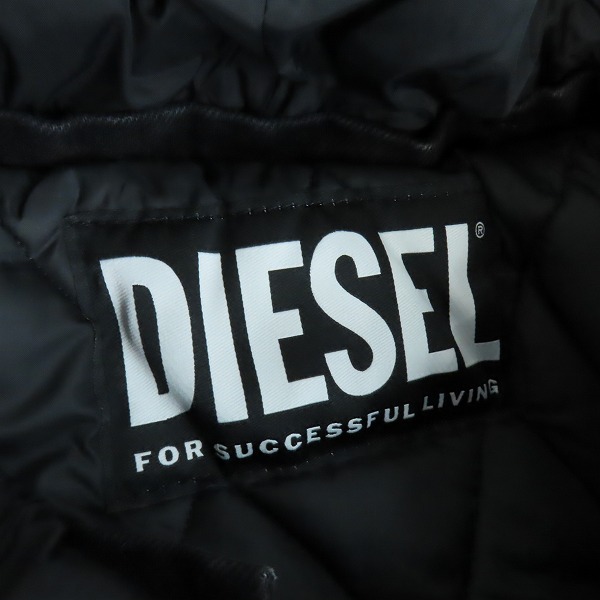 実際に弊社で買取させて頂いたDiesel/ディーゼル for Successful Living デニム切り替え中綿ジャケット/Mの画像 4枚目