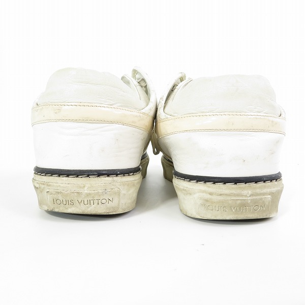 実際に弊社で買取させて頂いたLOUIS VUITTON/ルイヴィトン スニーカー ホワイト G0 0150/7.5の画像 1枚目