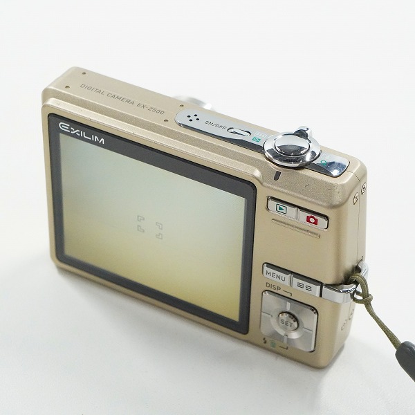 実際に弊社で買取させて頂いたCASIO/カシオ EXILIM EX-Z500 コンパクトデジタルカメラ 簡易動作確認済みの画像 3枚目