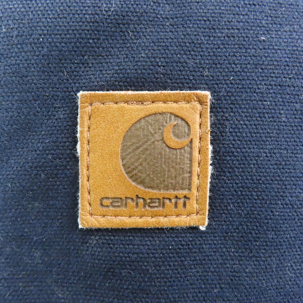 実際に弊社で買取させて頂いたCARHARTT/カーハート 中綿 ワークベスト ネイビー  XLの画像 3枚目
