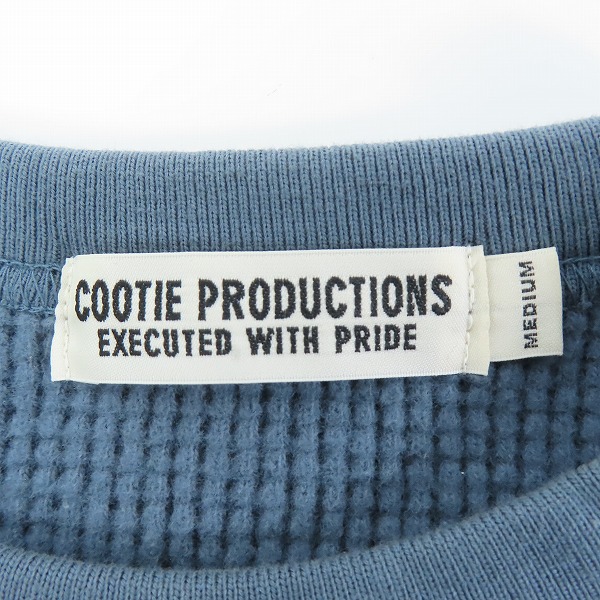 実際に弊社で買取させて頂いたCOOTIE/クーティー Suvin Waffle L/S Crew サーマル/ワッフル クルーネック トレーナー/Mの画像 2枚目