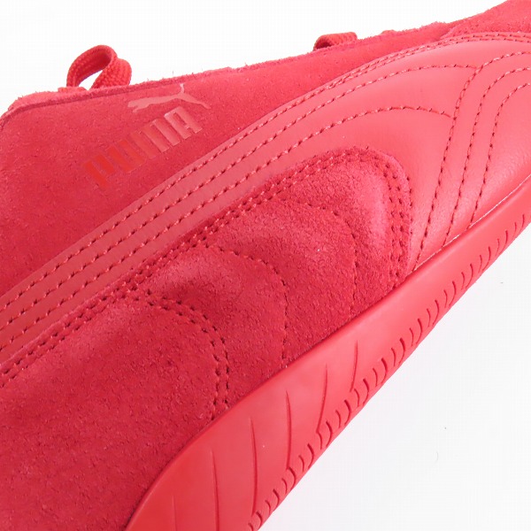 実際に弊社で買取させて頂いたPUMA×Ferrari/プーマ×フェラーリ  SPEEDCAT/スピードキャット レッド 306796-03/25.5の画像 6枚目