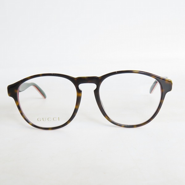 実際に弊社で買取させて頂いた(1)GUCCI/グッチ メガネフレーム アイウェア GG0273O-002