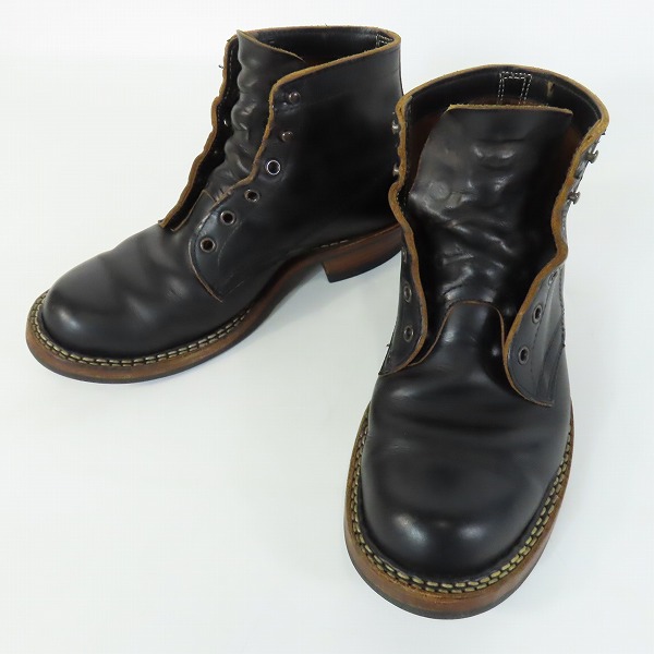 実際に弊社で買取させて頂いたWHITE’S BOOTS/ホワイツブーツ セミドレス ブーツ vibram QUABAUG/9E