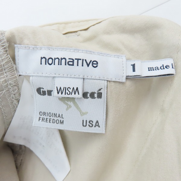 実際に弊社で買取させて頂いたnonnative×GRAMICCI/ノンネイティブ × グラミチ WISM イージーパンツ NN-P2789/1の画像 5枚目