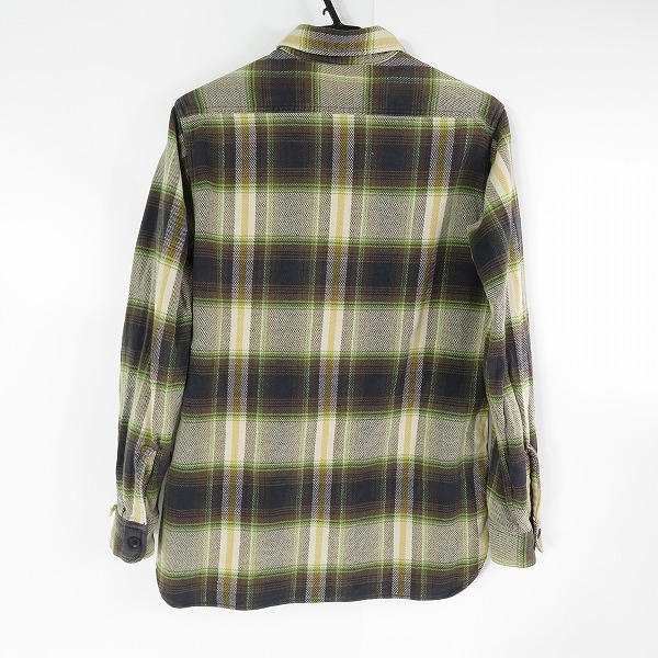 実際に弊社で買取させて頂いたSUGAR CANE/シュガーケーン チェック ネルシャツ 長袖シャツ SC23647/Mの画像 1枚目