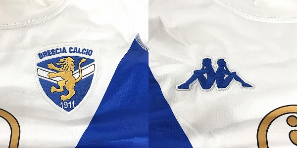 実際に弊社で買取させて頂いたkappa/カッパ ブレシア・カルチョ アウェイ ユニフォーム #10 ロベルト・バッジョ の画像 6枚目