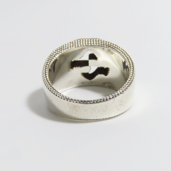 実際に弊社で買取させて頂いたGUCCI/グッチ インターロッキング Gリング/指輪/22-22.5号の画像 3枚目