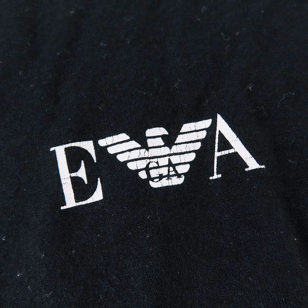 実際に弊社で買取させて頂いたEMPORIO ARMANI/エンポリオアルマーニ ロゴプリント レーヨン Tシャツ の画像 4枚目