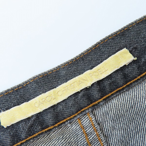 実際に弊社で買取させて頂いたCAROL CHRISTIAN POELL/キャロルクリスチャンポエル 2004 SPRING #2195 コットン デニムパンツ/44 の画像 2枚目