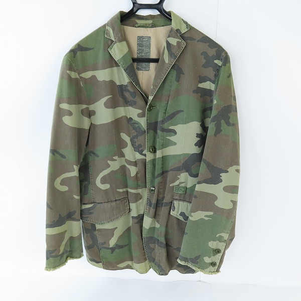 実際に弊社で買取させて頂いたWTAPS/ダブルタップス 迷彩 テーラードジャケット TSDT-JK-01/M