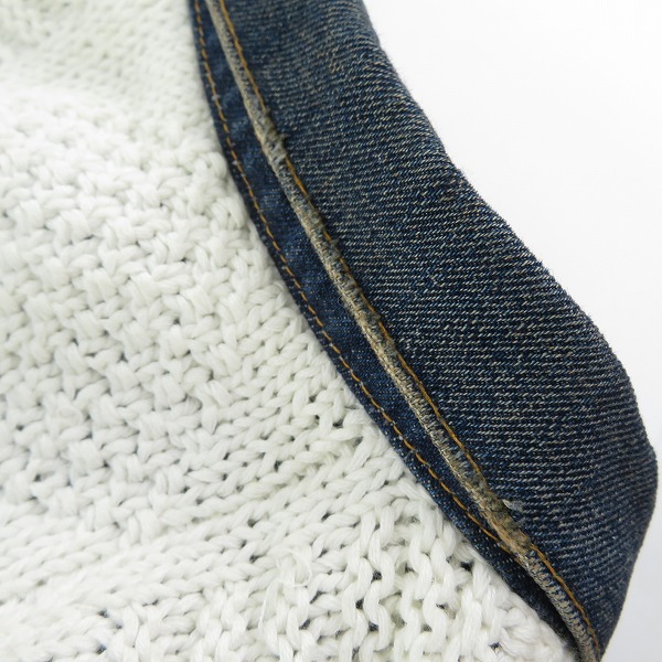 実際に弊社で買取させて頂いたLevi`s Fenom/リーバイスフェノム ニット切替 トラッカーデニムジャケット FMJ13-0001/Lの画像 9枚目