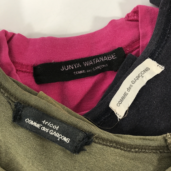 実際に弊社で買取させて頂いた【おまとめ】JUNYA WATANABE/ジュンヤワタナベ COMME des GARCONS/コムデギャルソン 他 Tシャツの画像 2枚目