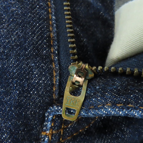 実際に弊社で買取させて頂いたTAKAHIROMIYASHITA TheSoloIst/タカヒロミヤシタザソロイスト デニムパンツ ストレートパンツ 0001SS16/W31L30の画像 6枚目