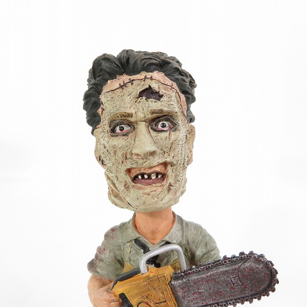 実際に弊社で買取させて頂いたNECA/ネカ HEAD KNOCKERS 悪魔のいけにえ レザーフェイス フィギュア の画像 1枚目