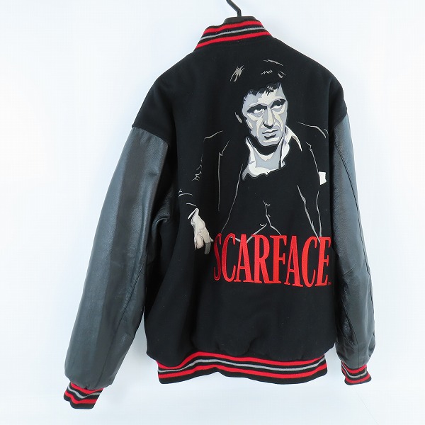 実際に弊社で買取させて頂いたJeff Hamilton/ジェフハミルトン JH Design  SCAREACE/スカーフェイス スタジャン/Lの画像 1枚目