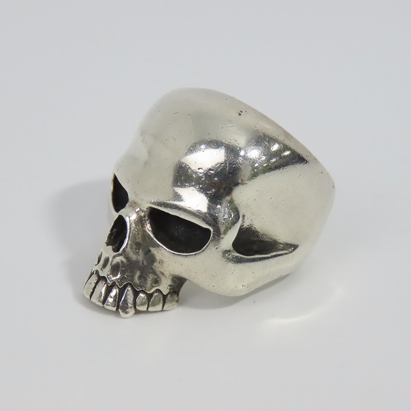 実際に弊社で買取させて頂いたCRAZY PIG/クレイジーピッグ EVIL SKULL RING LARGE ラージエビルスカル リング 14号