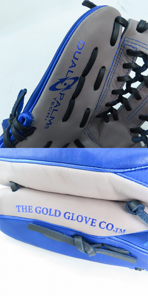 実際に弊社で買取させて頂いたRawlings/ローリングス HYPER TECH COLOR SYNC/ハイパーテックカラー 軟式/オールラウンド/右投げ用 グローブ/グラブ GR4HTCN55Wの画像 8枚目