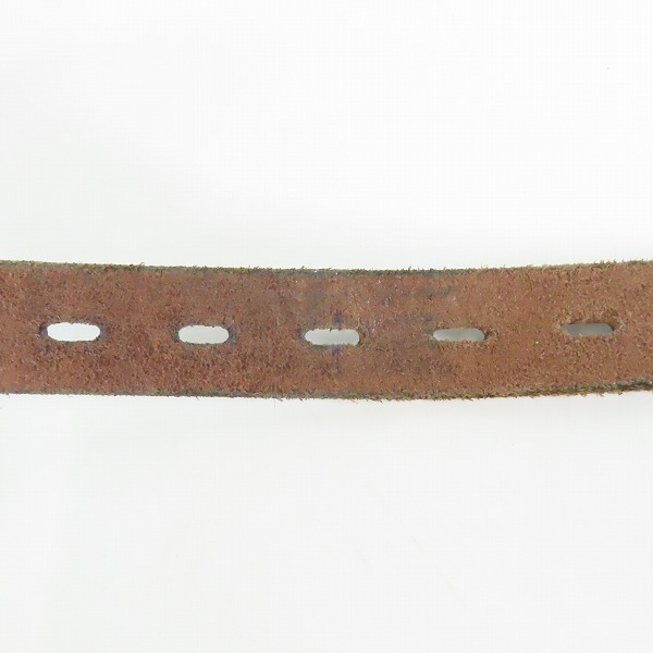 実際に弊社で買取させて頂いたHTC/エイチティーシー Western Round Studs/ウェスタンラウンドスタッズベルト 32の画像 5枚目
