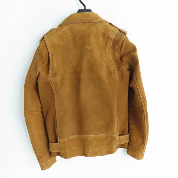 実際に弊社で買取させて頂いたNOID./ノーアイディー スエード ワンスター Wライダースジャケット 840030-200L/2の画像 1枚目