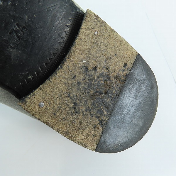 実際に弊社で買取させて頂いたGUCCI/グッチ ホースビット スエード ローファー 247489/7.5の画像 8枚目