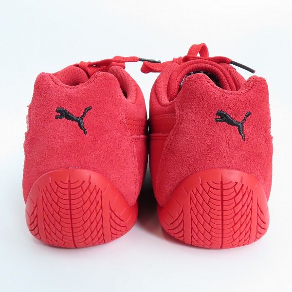 実際に弊社で買取させて頂いたPUMA×Ferrari/プーマ×フェラーリ  SPEEDCAT/スピードキャット レッド 306796-03/25.5の画像 1枚目