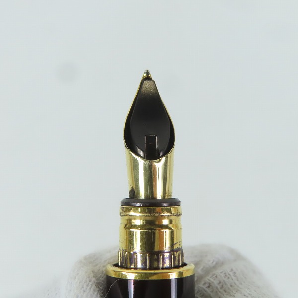 実際に弊社で買取させて頂いたS.T.Dupont/デュポン 万年筆 ペン先18K-750Mの画像 8枚目