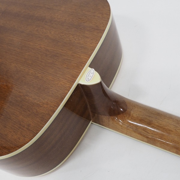 実際に弊社で買取させて頂いた★HONEY BEE/ハニービー F-17LH N アコースティックギター/アコギ  レフティ/左きき用 ソフトケース付の画像 8枚目