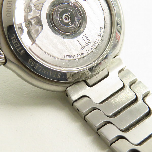 実際に弊社で買取させて頂いたDunhill/ダンヒル ミレニアム LONGITUDE/ロンジチュード 世界1300本限定 自動巻き 腕時計 BB8013の画像 5枚目