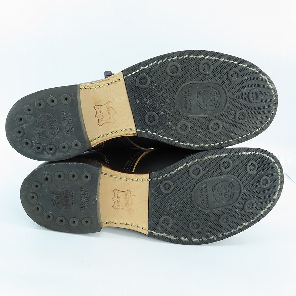 実際に弊社で買取させて頂いたREDWING/レッドウィング BECKMAN BOOTS FLAT BOX ベックマンブーツ フラットボックス 9060/7Dの画像 2枚目