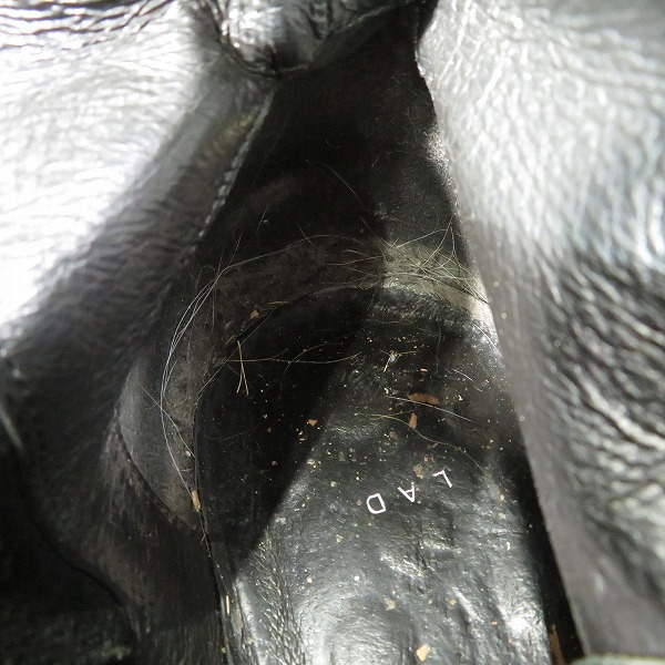 実際に弊社で買取させて頂いた【難有り】LAD MUSICIAN/ラッドミュージシャン  サイドジップレザーブーツ 2217-910/44の画像 6枚目