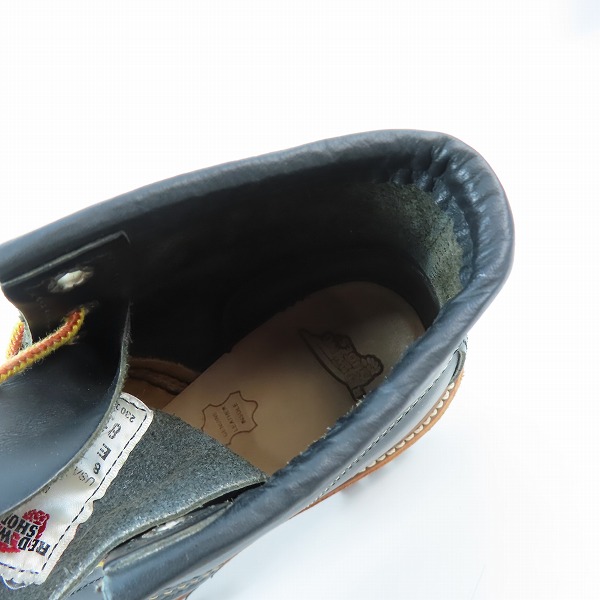 実際に弊社で買取させて頂いたRED WING/レッドウィング クラシックワーク モックトゥ ブーツ 8176/8Eの画像 4枚目