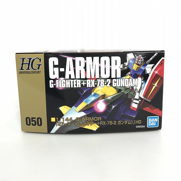 実際に弊社で買取させて頂いた【未組立】BANDAI/バンダイ 1/144 G-ARMOR Gアーマー Gファイター+RX-78-2 ガンダム HGの画像 5枚目