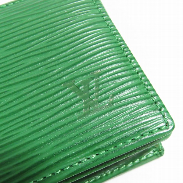実際に弊社で買取させて頂いたLOUIS VUITTON/ルイヴィトン エピ ポルトモネ ボワット コインケース M63694の画像 6枚目