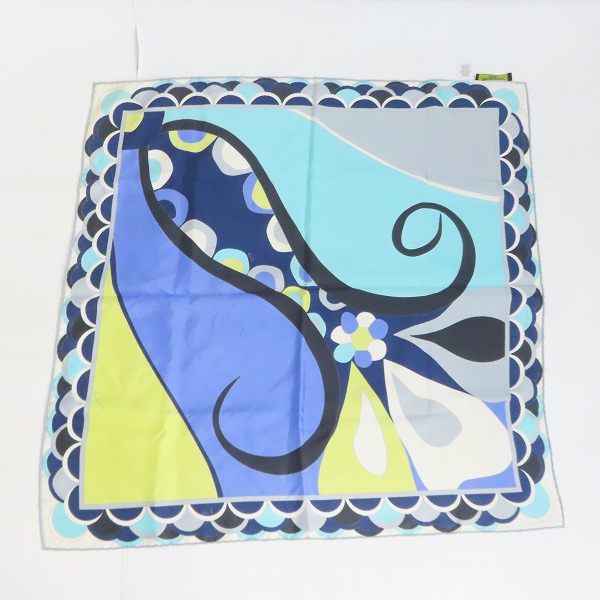 実際に弊社で買取させて頂いたEMILIO PUCCI/エミリオプッチ シルクハンカチ/スカーフの画像 1枚目