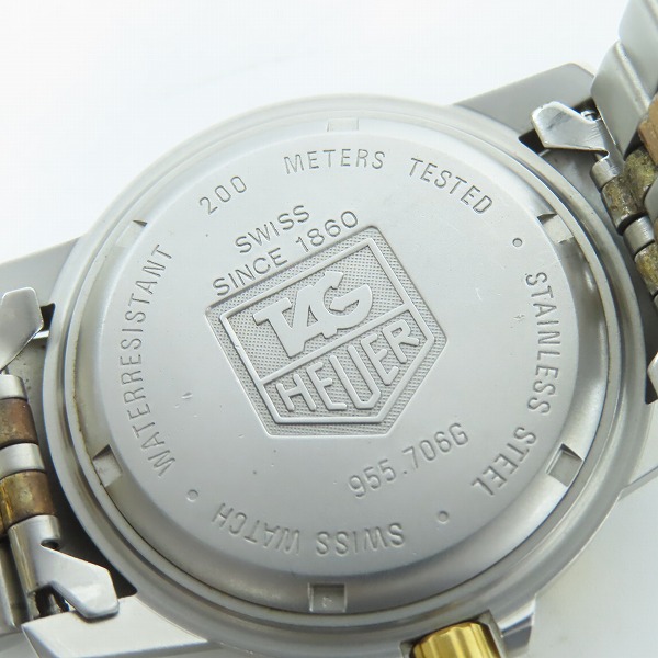 実際に弊社で買取させて頂いたTAG HEUER/タグホイヤー タグホイヤー プロフェッショナル200 腕時計 955.706G【動作未確認】の画像 4枚目