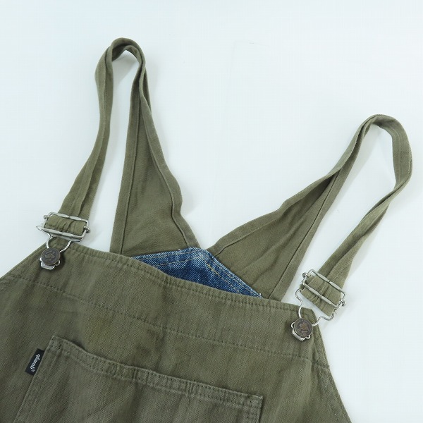 実際に弊社で買取させて頂いたglamb/グラム ドッキング デニム モーリスオーバーオール GB17AT/P10/4の画像 5枚目
