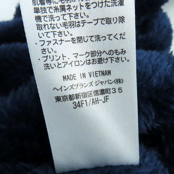 実際に弊社で買取させて頂いたChampion/チャンピオン シェルパフリースジップアップ パーカー C8-N612R/XLの画像 4枚目