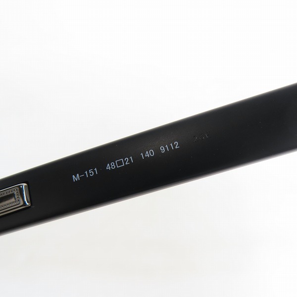 実際に弊社で買取させて頂いた999.9/フォーナインズ メガネフレーム アイウェア M-151 の画像 5枚目