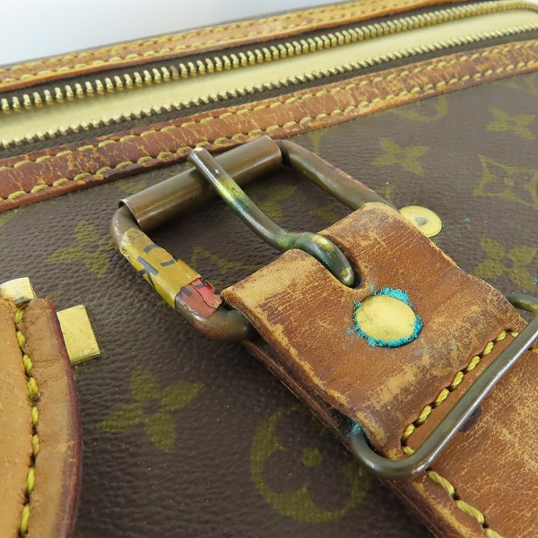 実際に弊社で買取させて頂いた【難あり】LOUIS VUITTON/ルイヴィトン モノグラムトランクケース ストラトス70 M23234の画像 6枚目