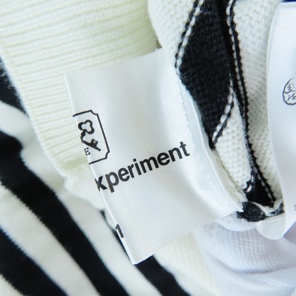 実際に弊社で買取させて頂いたuniform experiment/ユニフォームエクスペリメント ボーダー/スター柄 ニット UE-160092の画像 3枚目