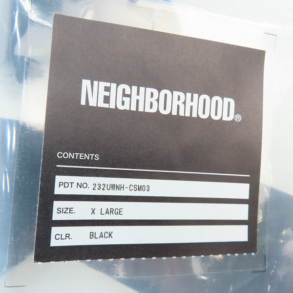 実際に弊社で買取させて頂いた【未使用】NEIGHBORHOOD /ネイバーフッド 23AW CLASSIC SWEATPARKA LS 232UWNH-CSM03/XLの画像 8枚目