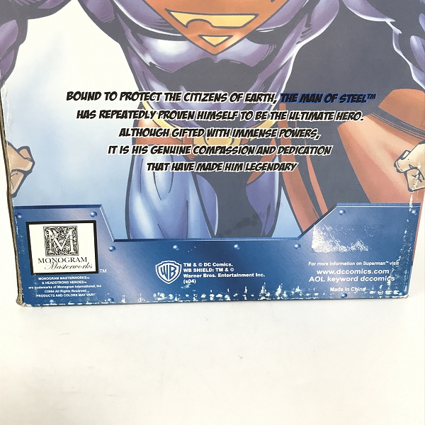実際に弊社で買取させて頂いたMONOGRAM/モノグラム DCコミック スーパーマン ボブルヘッド フィギュアの画像 9枚目
