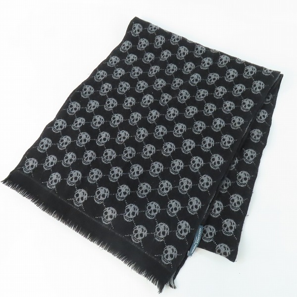 実際に弊社で買取させて頂いたALEXANDER MQUEEN/アレキサンダーマックイーン スカル マフラー 