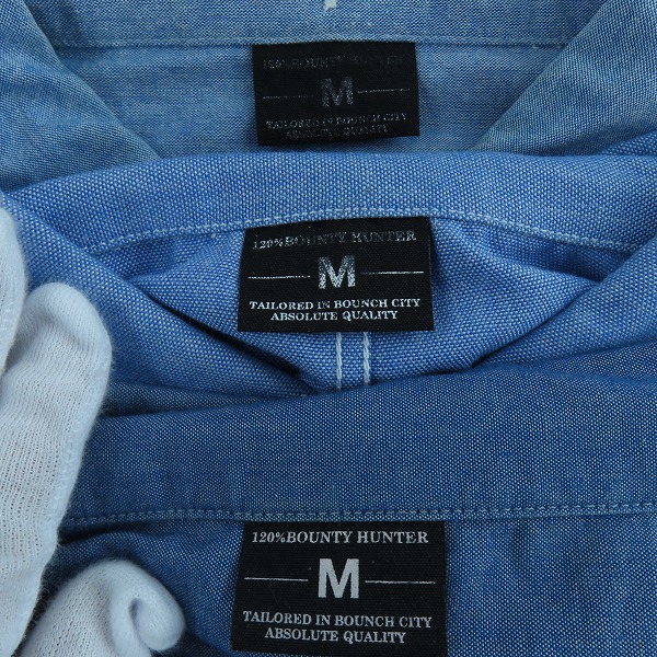 実際に弊社で買取させて頂いたBOUNTY HUNTER/バウンティーハンター 半袖/長袖 ボタンシャツ/ワークシャツ/3点セットの画像 2枚目