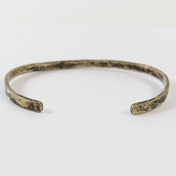 実際に弊社で買取させて頂いた【難有】ARIZONA FREEDOM/アリゾナフリーダム 太陽神 平打 シルバー バングルの画像 3枚目