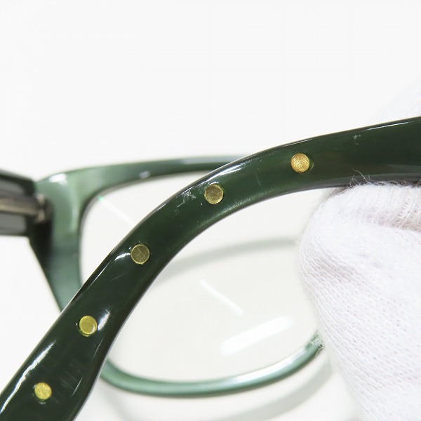 実際に弊社で買取させて頂いたBOTTEGA VENETA/ボッテガヴェネタ  眼鏡/メガネフレーム アイウェア BV176/S AZ1 QTの画像 7枚目